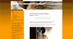 Desktop Screenshot of abessinier-vom-tanasee.de
