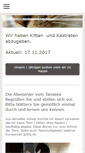 Mobile Screenshot of abessinier-vom-tanasee.de